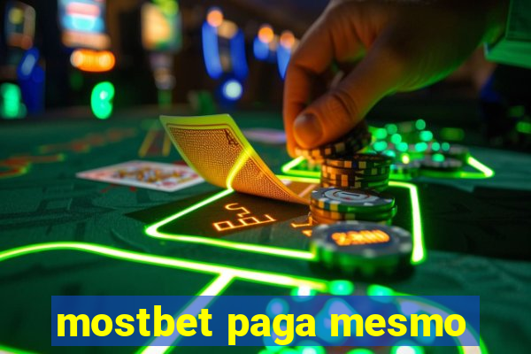 mostbet paga mesmo