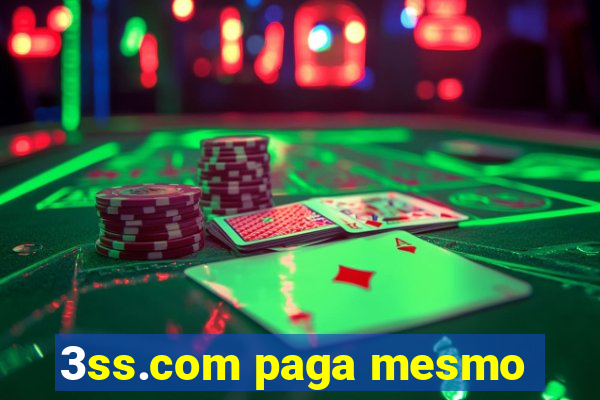 3ss.com paga mesmo