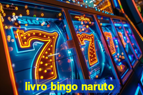 livro bingo naruto