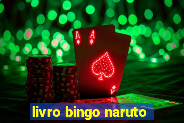 livro bingo naruto