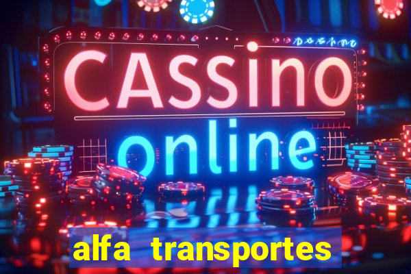 alfa transportes novo hamburgo