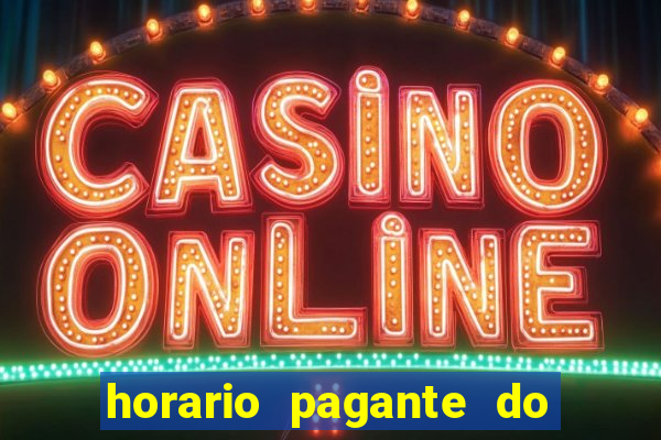 horario pagante do fortune ox