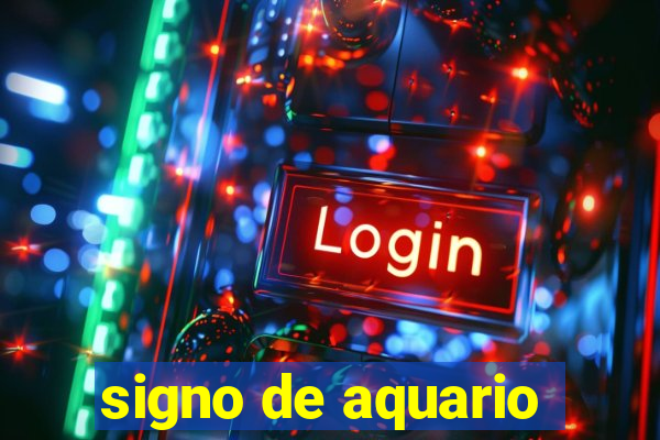 signo de aquario