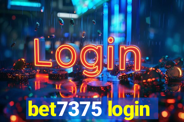 bet7375 login