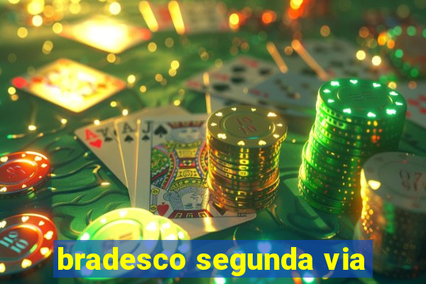 bradesco segunda via