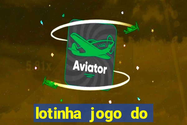 lotinha jogo do bicho como funciona