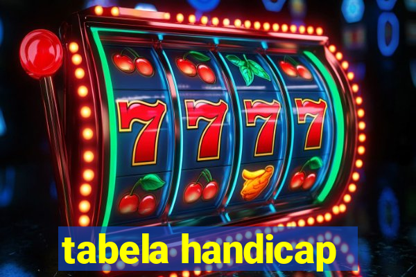 tabela handicap