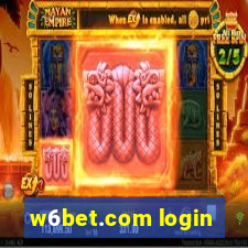 w6bet.com login