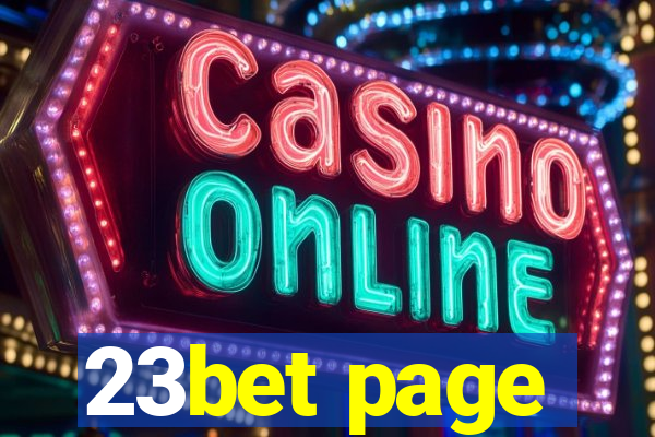 23bet page