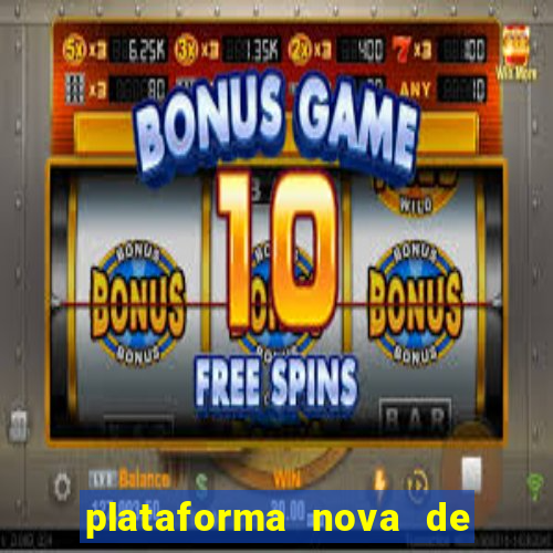 plataforma nova de jogos online