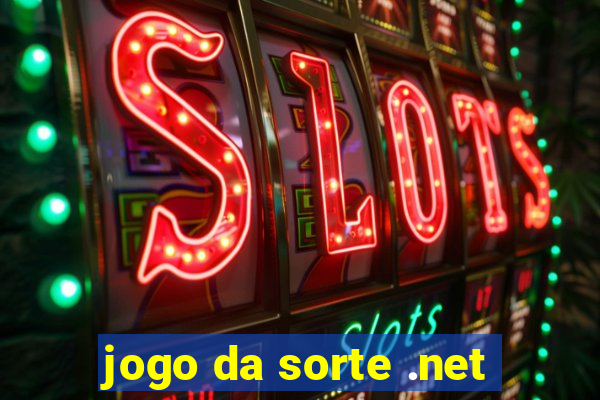 jogo da sorte .net