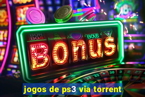 jogos de ps3 via torrent