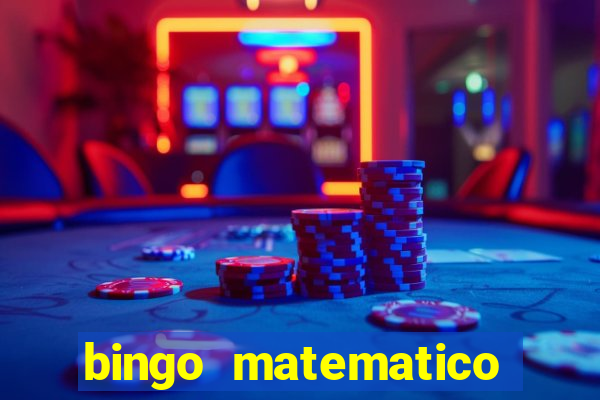 bingo matematico para ensino medio