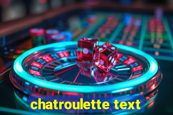 chatroulette text