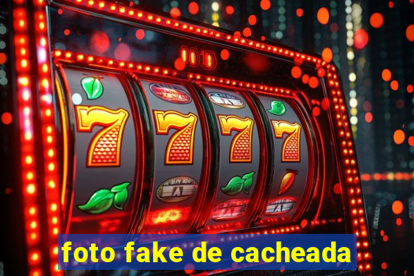 foto fake de cacheada