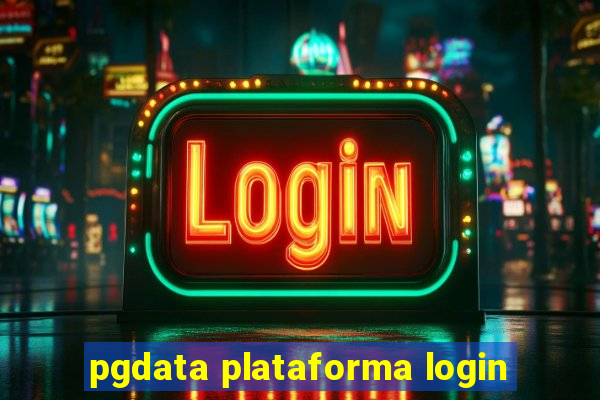 pgdata plataforma login