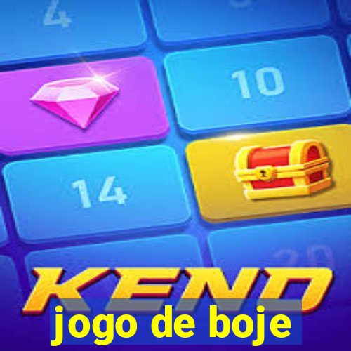 jogo de boje