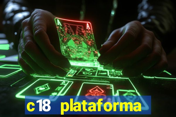 c18 plataforma login entrar