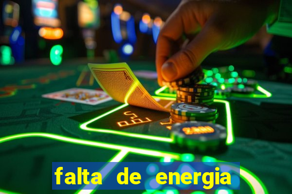 falta de energia em caucaia