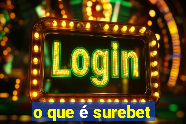 o que é surebet