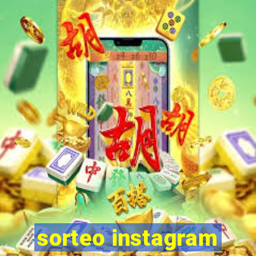 sorteo instagram