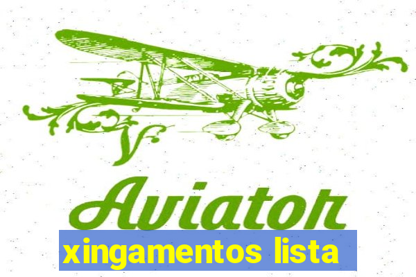 xingamentos lista