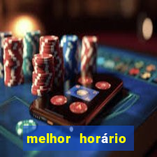 melhor horário para jogar fortune tiger a tarde