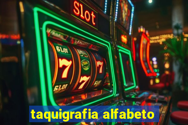 taquigrafia alfabeto