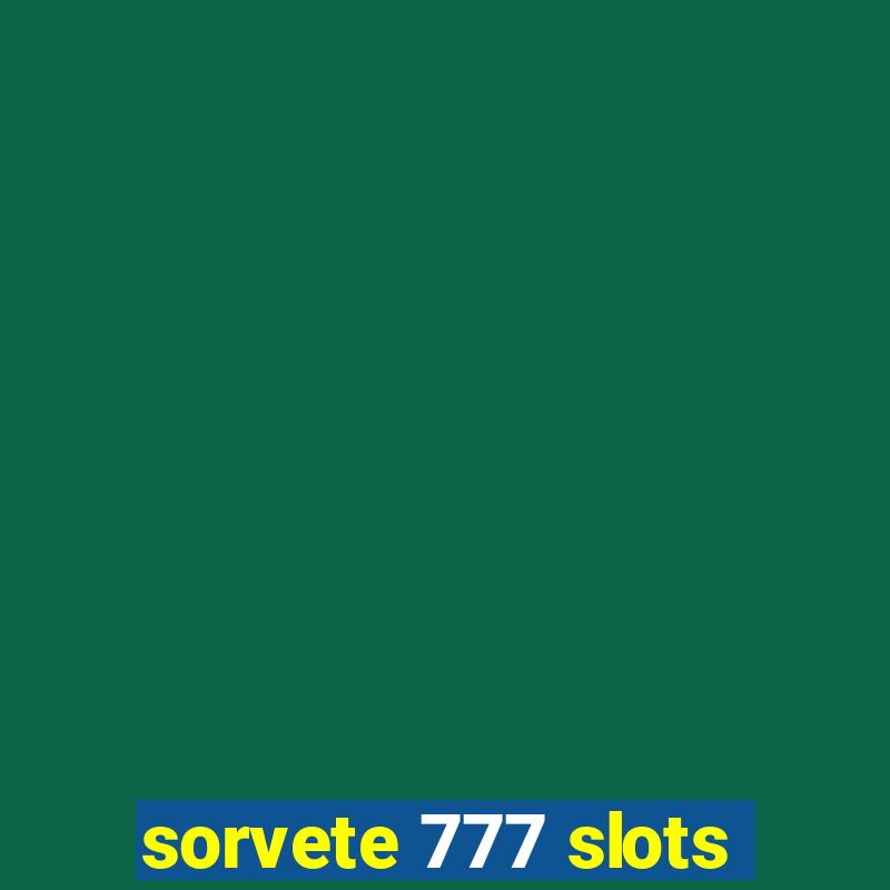 sorvete 777 slots