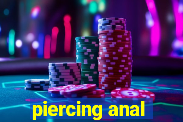 piercing anal