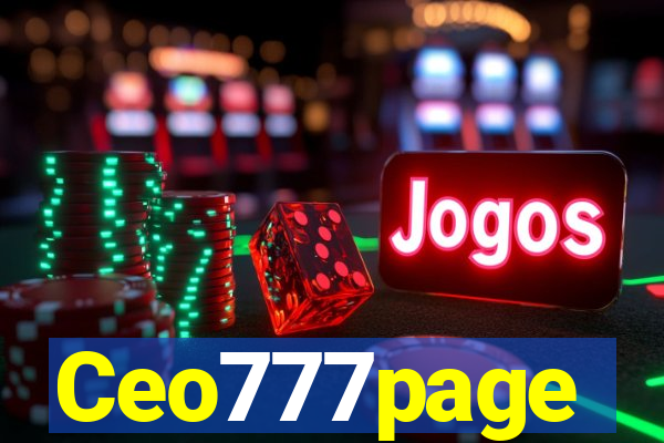 Ceo777page