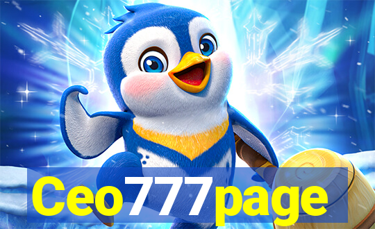 Ceo777page