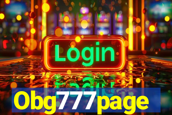 Obg777page