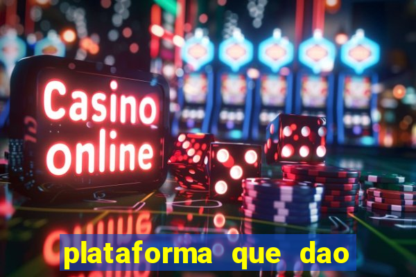 plataforma que dao bonus de cadastro