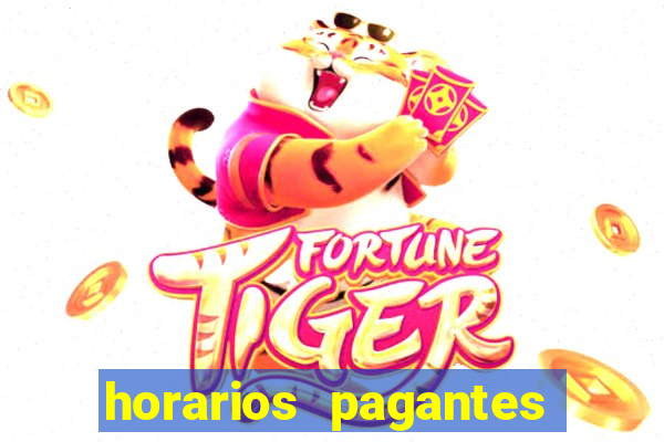 horarios pagantes fortune tiger madrugada