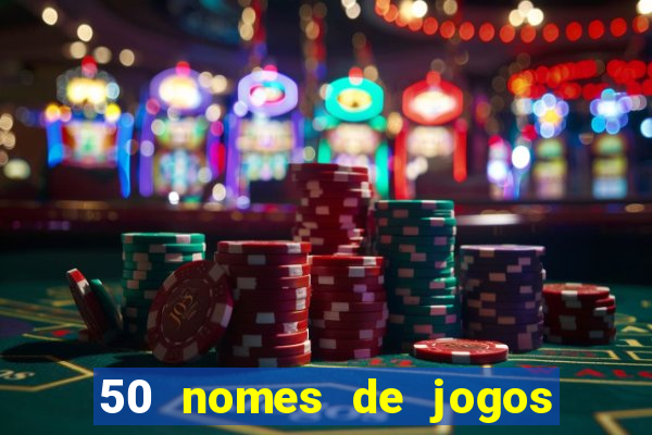 50 nomes de jogos com bola