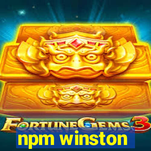 npm winston