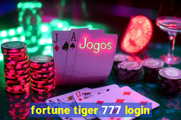 fortune tiger 777 login