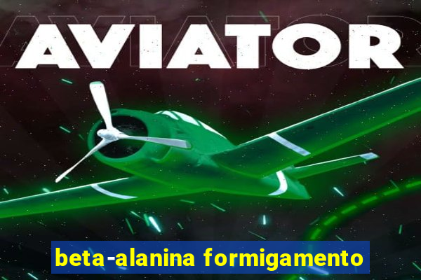 beta-alanina formigamento