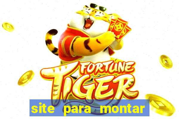 site para montar time de futebol