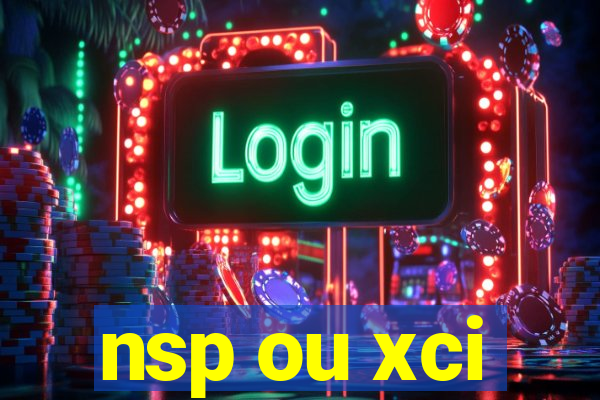 nsp ou xci