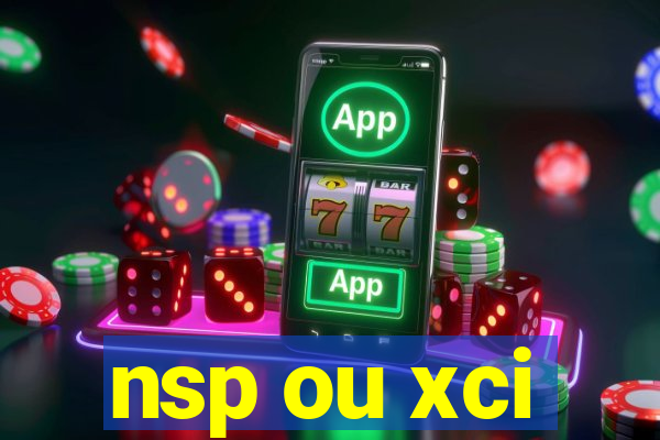 nsp ou xci