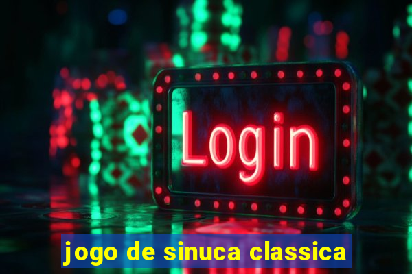 jogo de sinuca classica