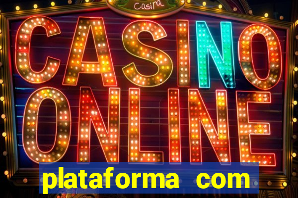 plataforma com conta demo fortune tiger