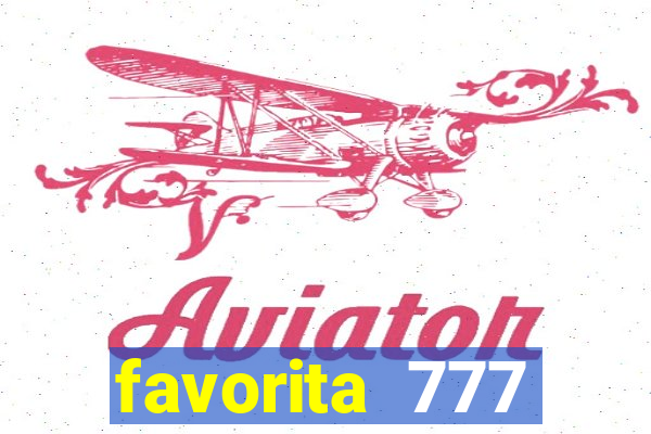 favorita 777 plataforma login