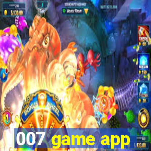 007 game app