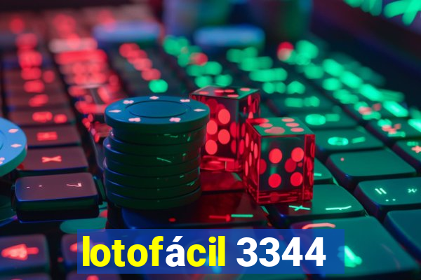 lotofácil 3344