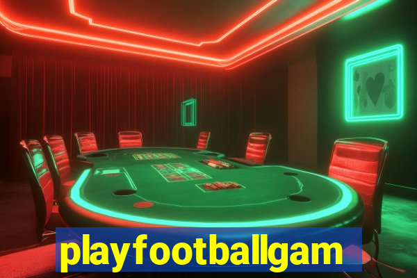 playfootballgames